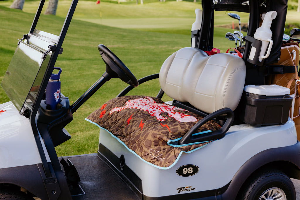 Golf Cart Seat Cover - Leopard