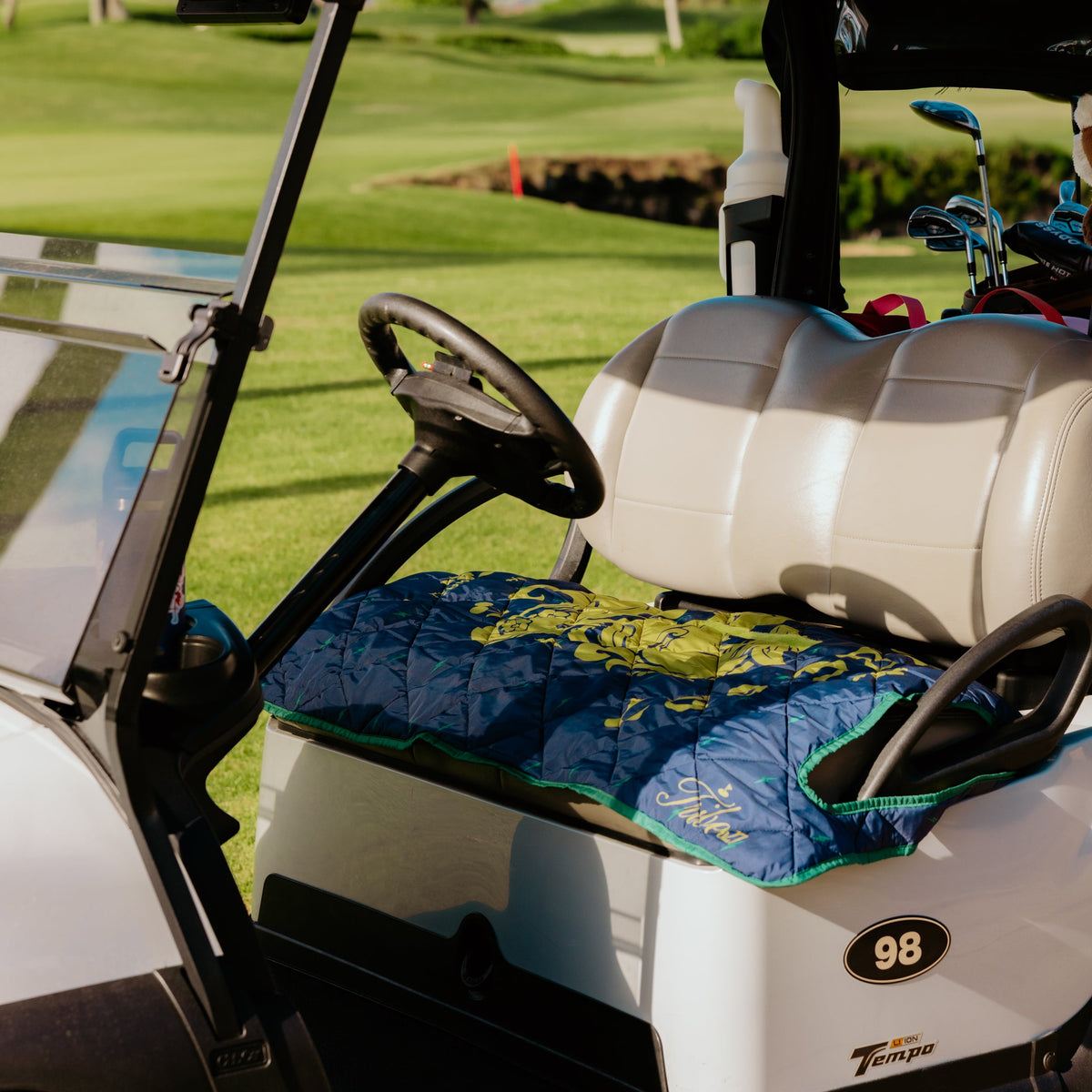 Golf Cart Seat Cover - Navy