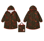 Packable Rain Jacket - Foxy Cheetah