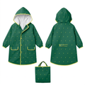 Packable Rain Jacket - Green Lightning