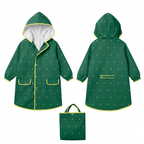 Packable Rain Jacket - Green Lightning
