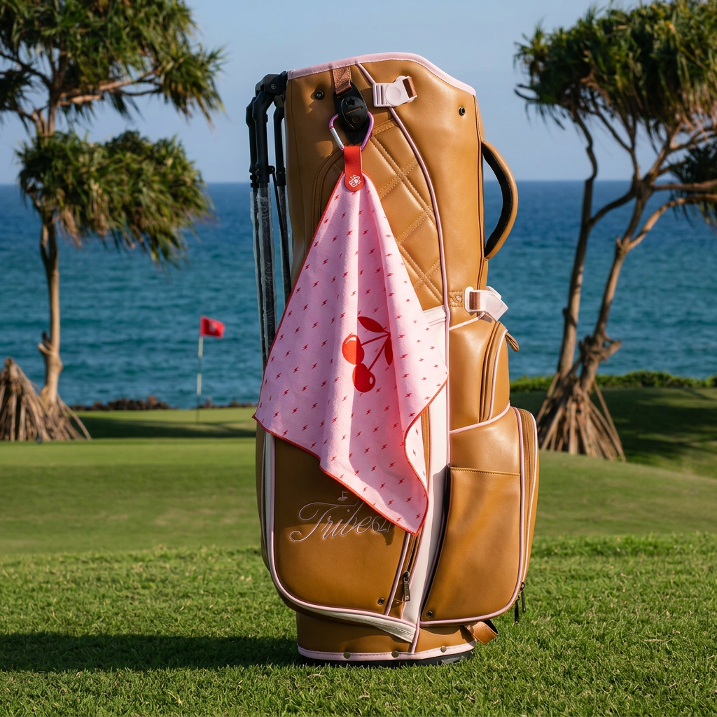 Cherry Golf Towel