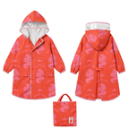 Packable Rain Jacket - Red Fox