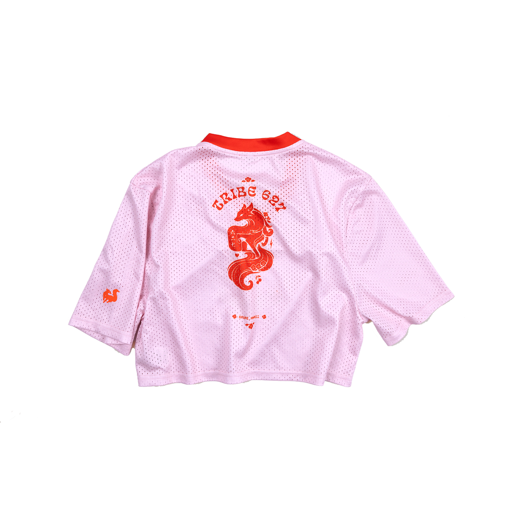 Match Play Crop - Cherry Pop