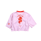 Match Play Crop - Cherry Pop