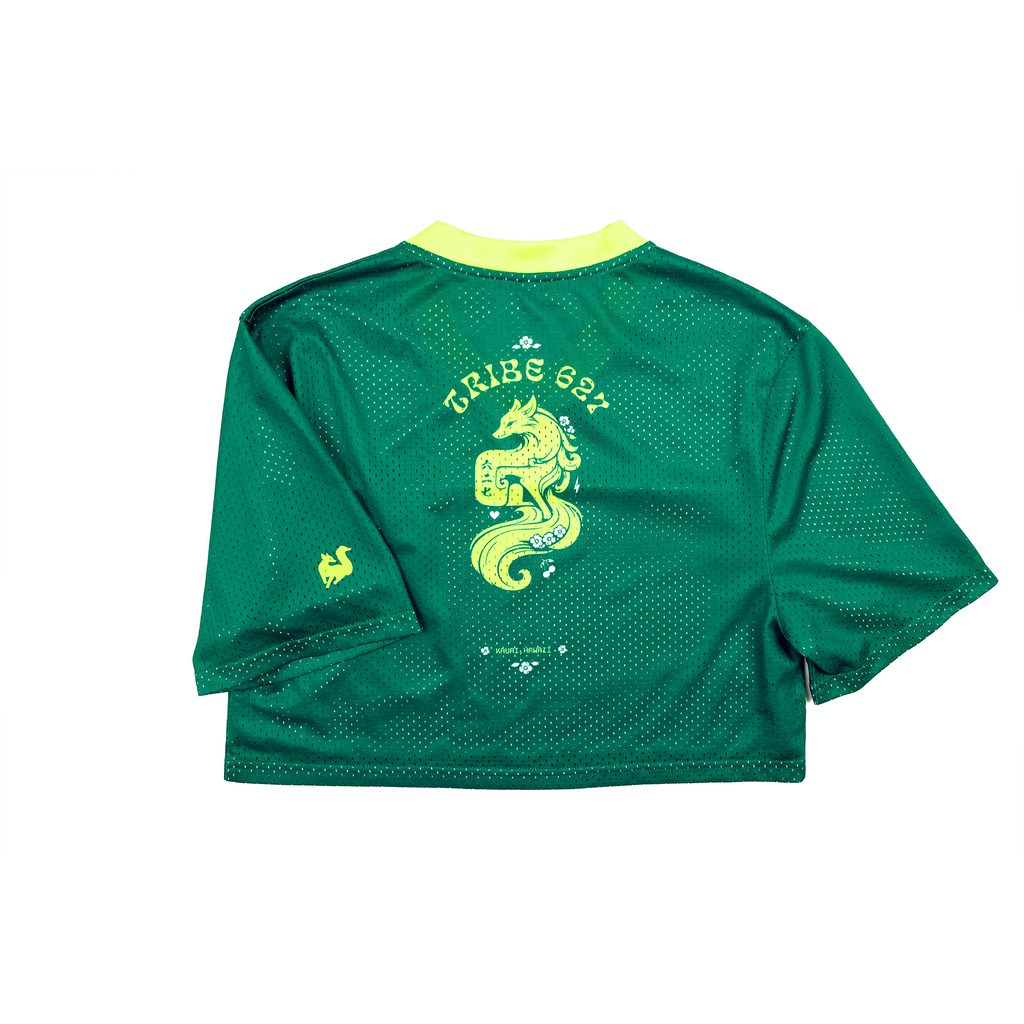 Match Play Crop - Lucky Green