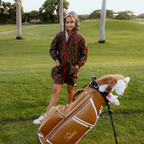 Packable Rain Jacket - Foxy Cheetah