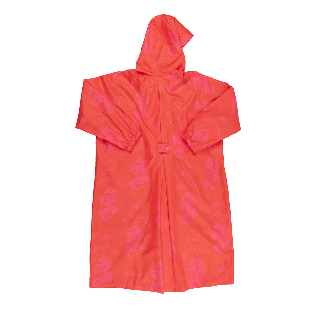 Packable Rain Jacket - Red Fox