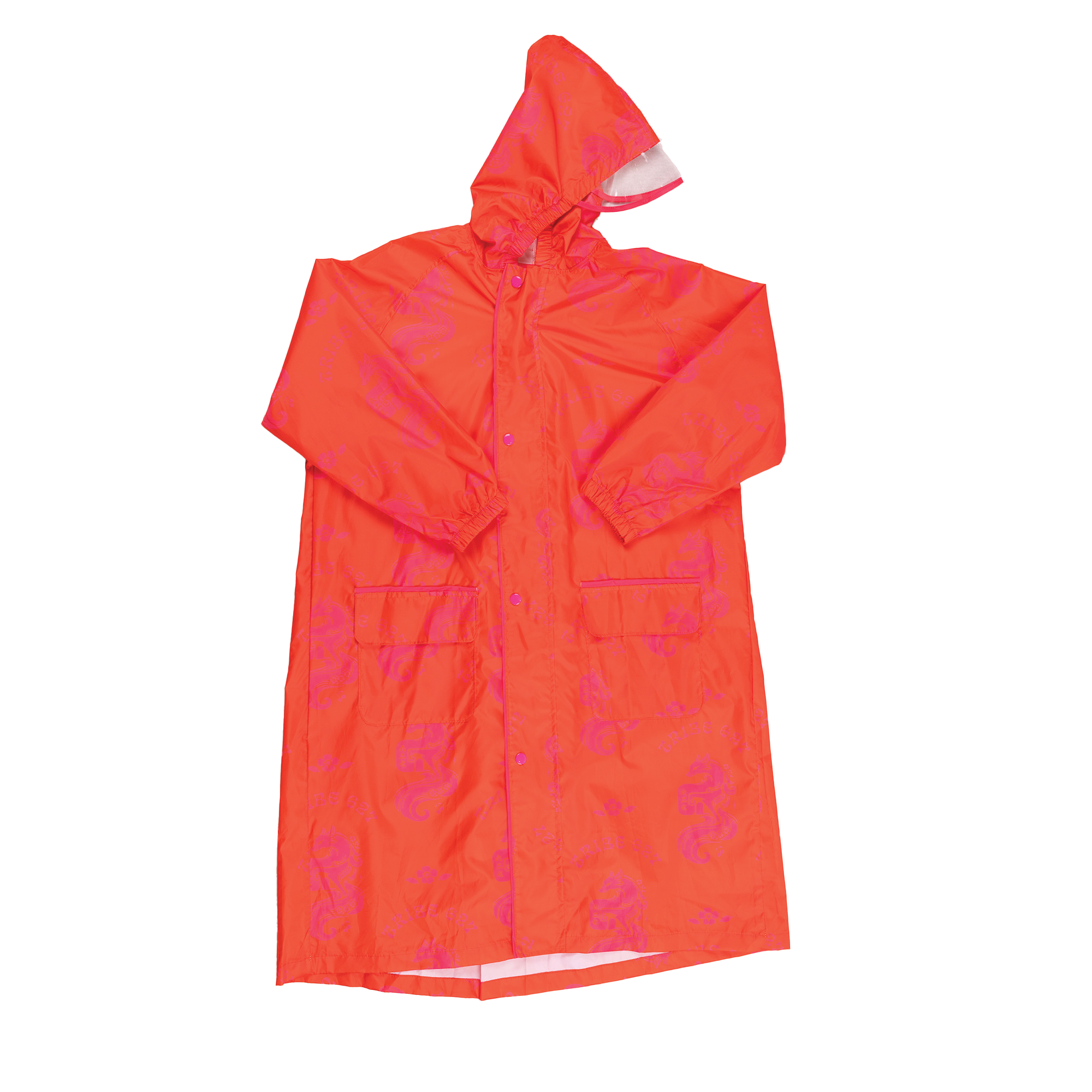 Packable Rain Jacket - Red Fox