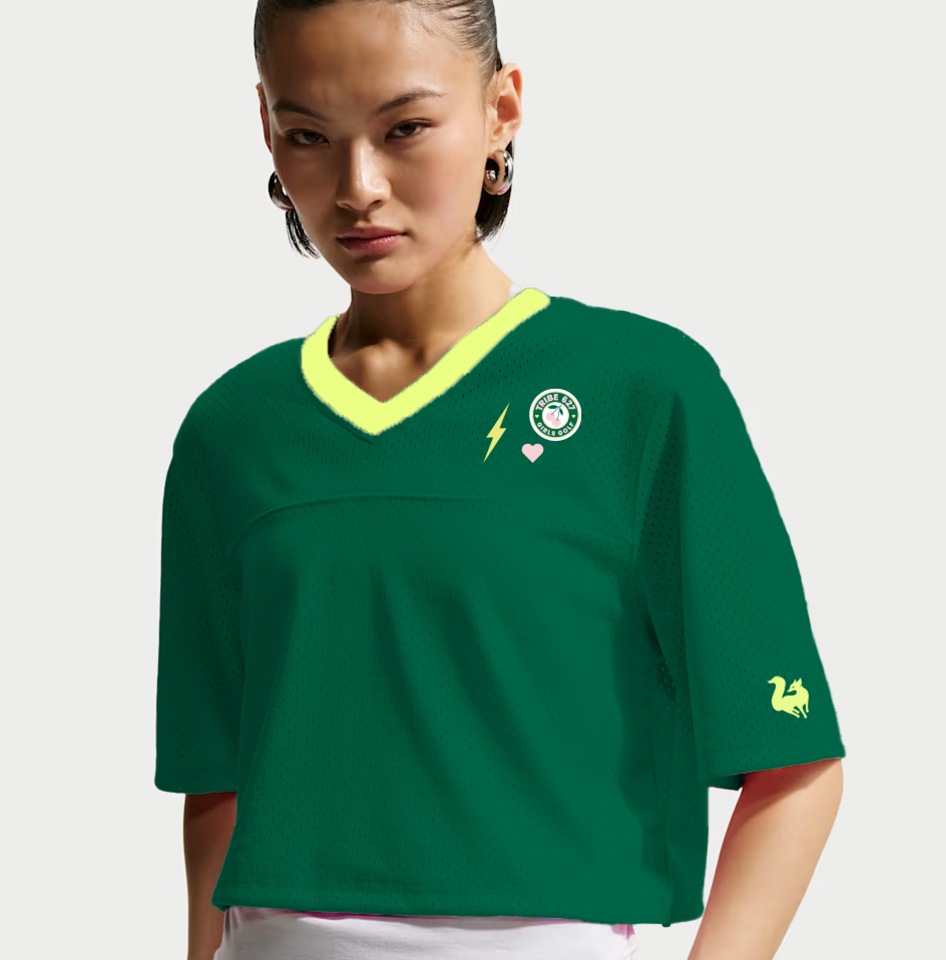 Mesh Top Green