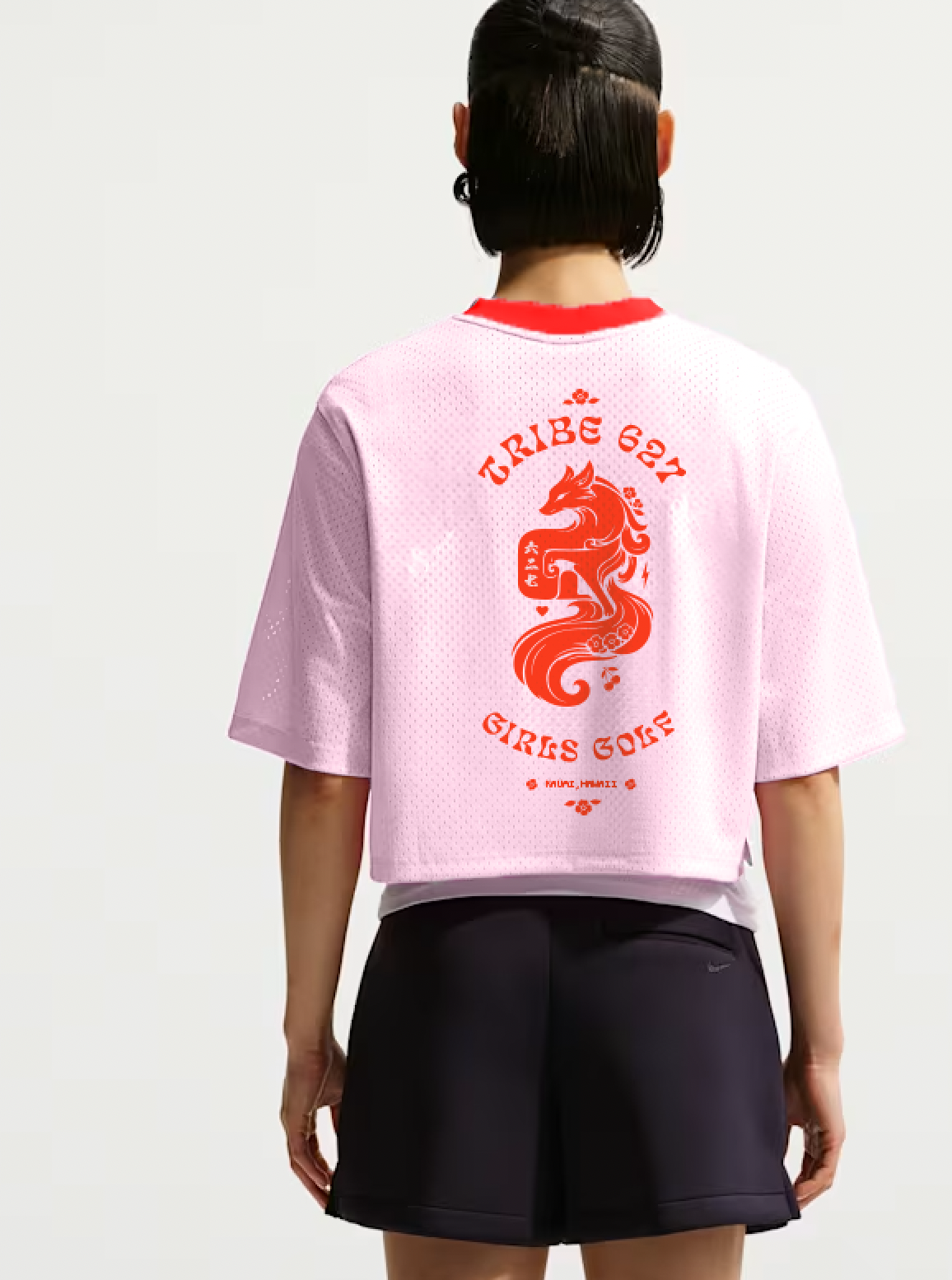 Mesh Top Pink